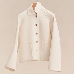 Wool Cashmere Blend Jacket